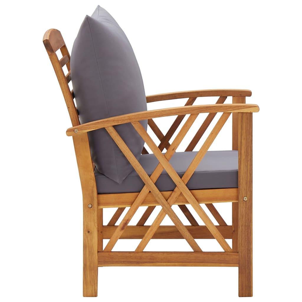 VidaXL Chaise de jardin bois  