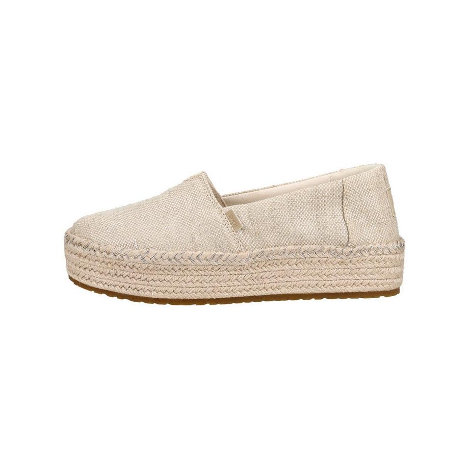 TOMS Scarpe Slip-On con Plateau Tessuto  