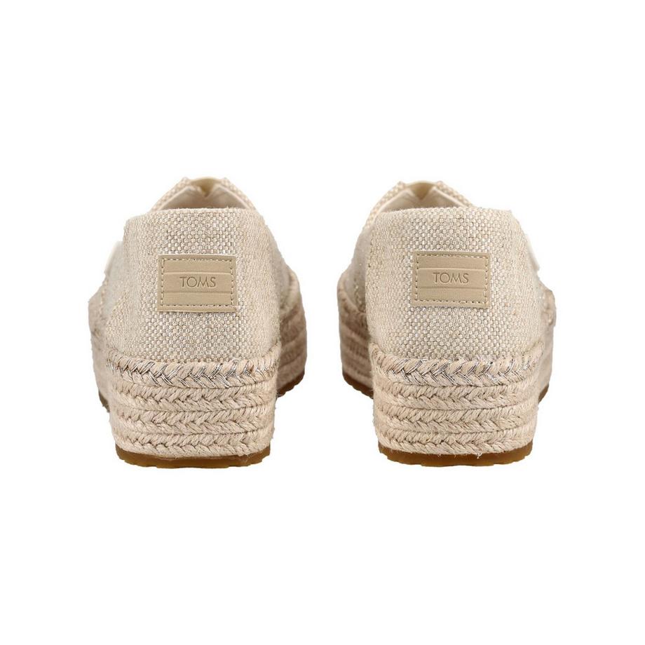 TOMS Scarpe Slip-On con Plateau Tessuto  