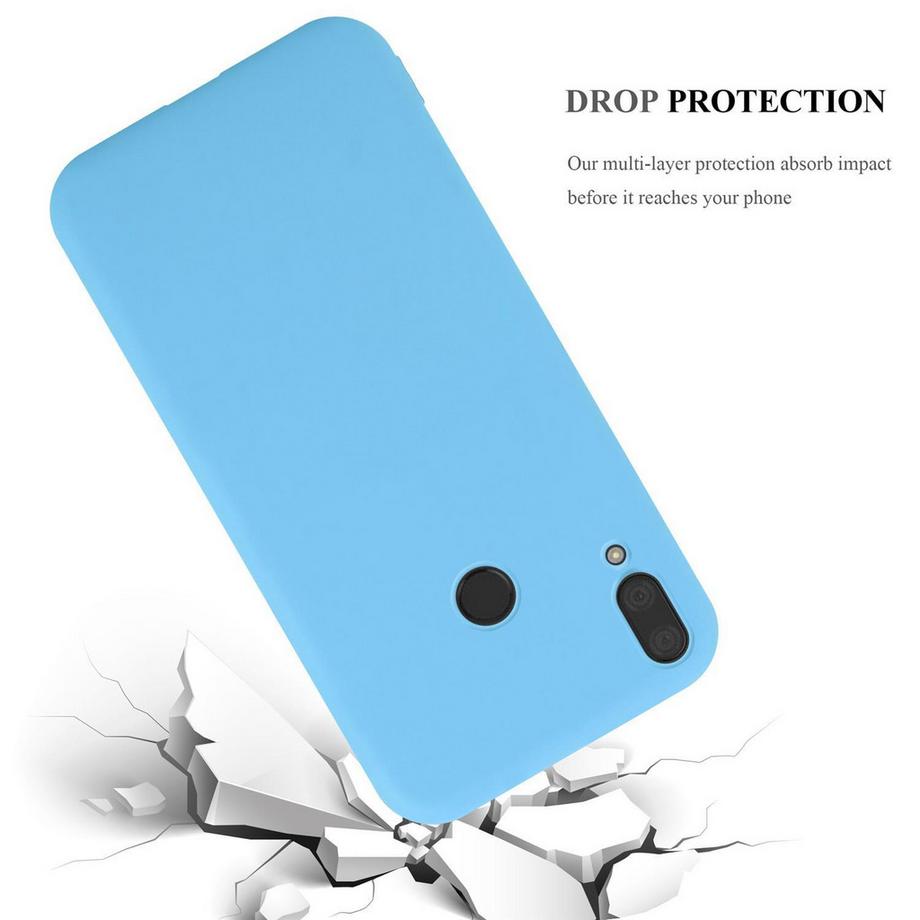 Cadorabo  Hülle für Huawei Y7 2019  Y7 PRIME 2019 TPU Silikon Candy 