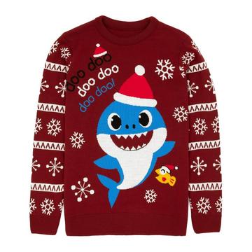 Shark Pullover  weihnachtliches Design