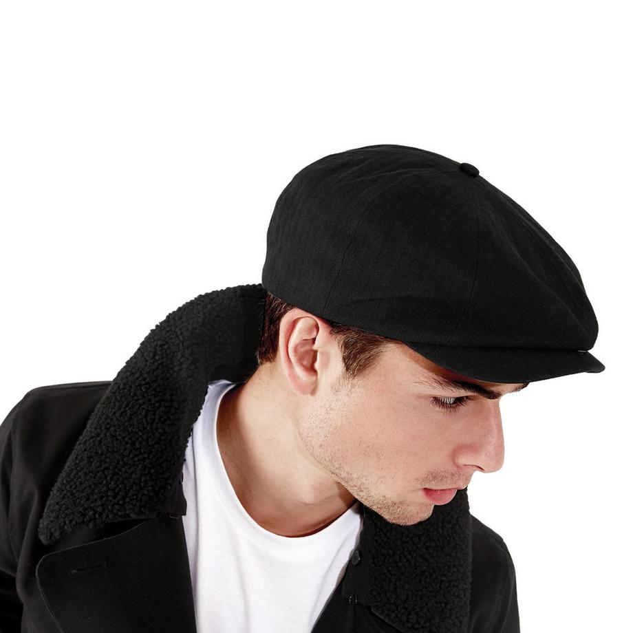Beechfield Classique Newsboy Cap Chevrons  