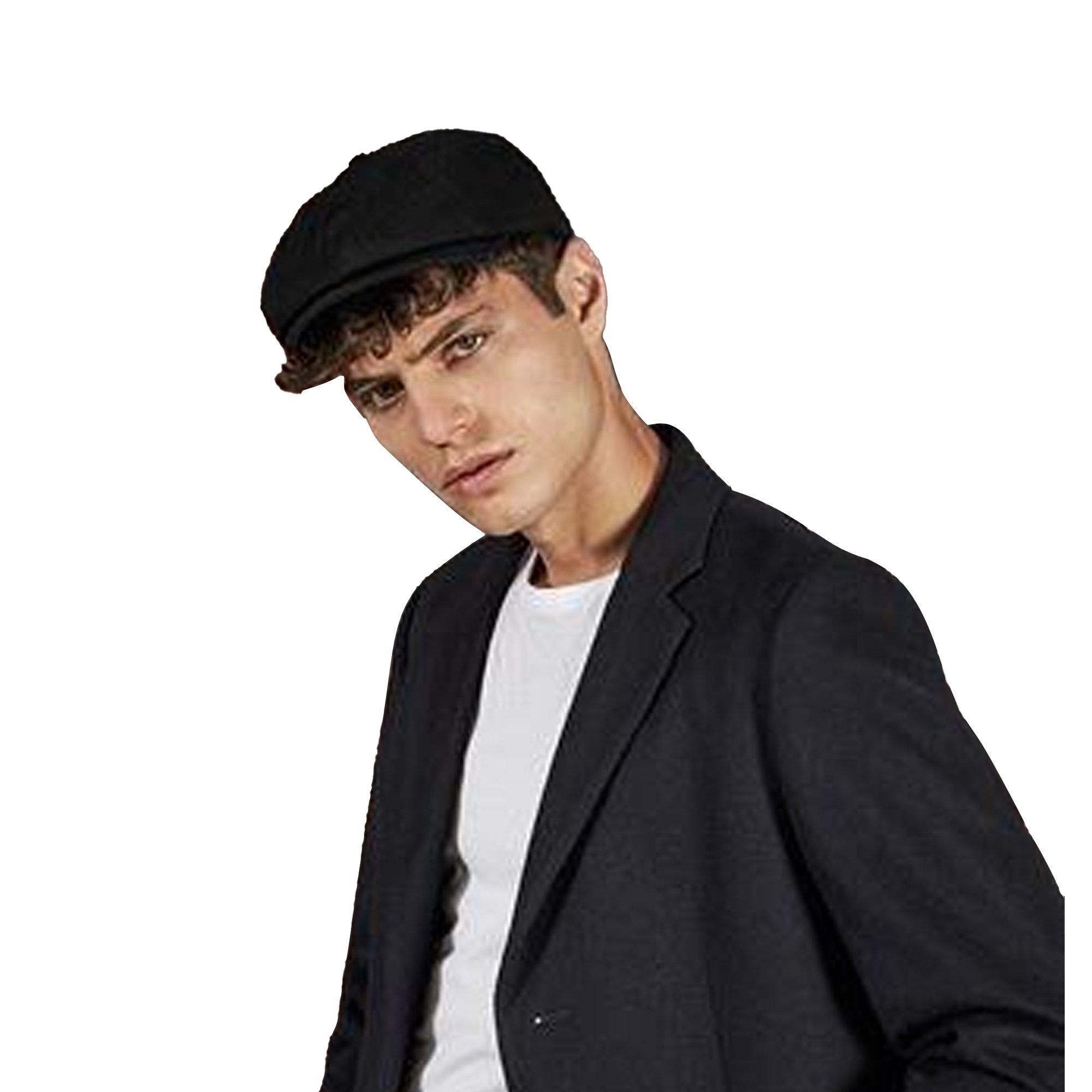 Beechfield Cappello Newsboy Classico a Spina di Pesce  