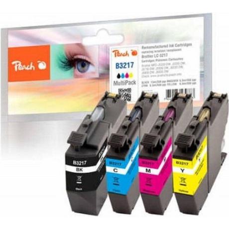 Peach  Encre Brother LC-3217 BK, C, M, Y 