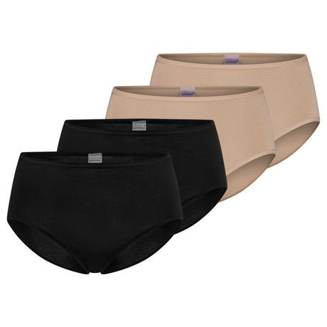 Schiesser Modal Essentials Confezione da 4 Slip Midi  