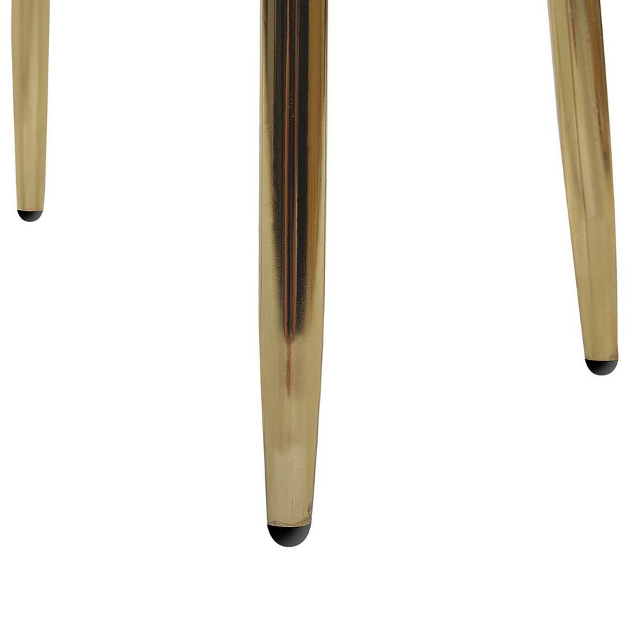 Beliani Sitzbank mit Stauraum aus Samtstoff Glamourös ODESSA  