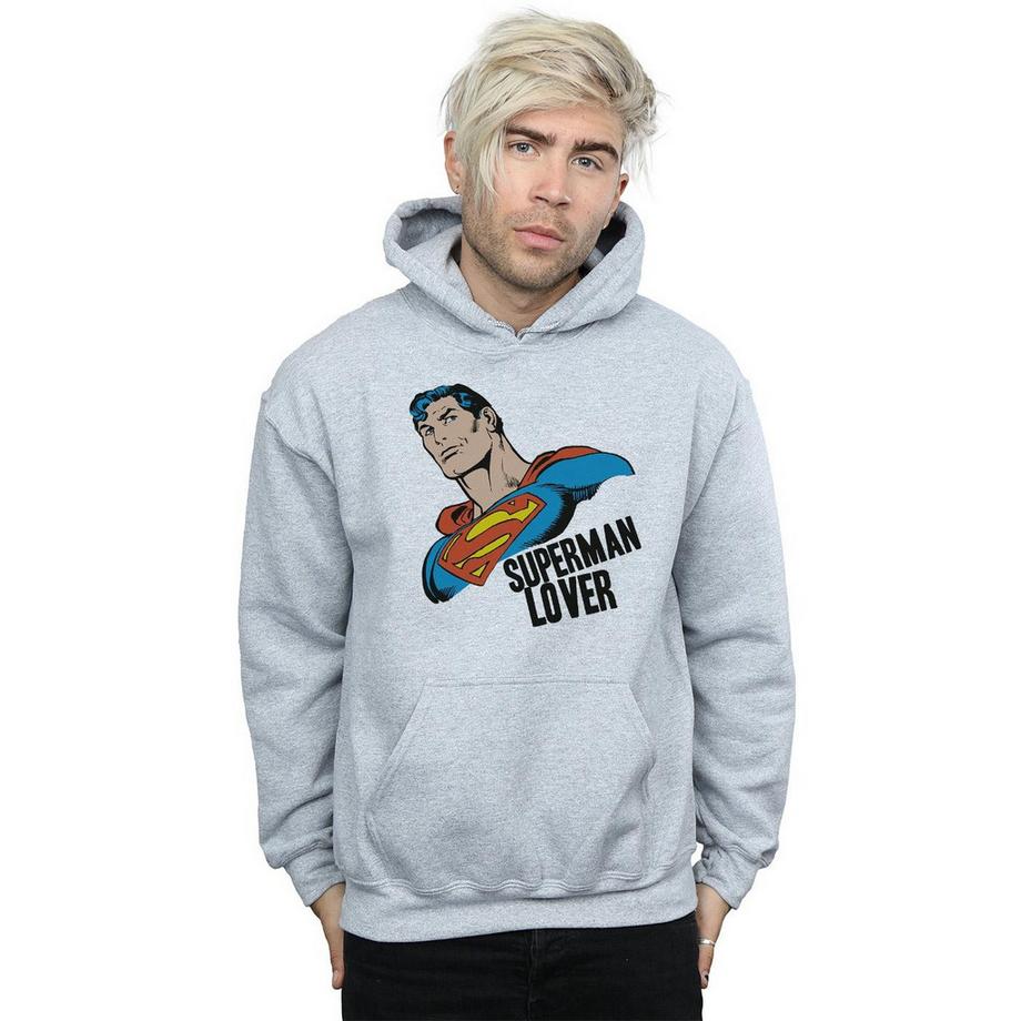 DC COMICS Superman Lover Felpa con cappuccio  