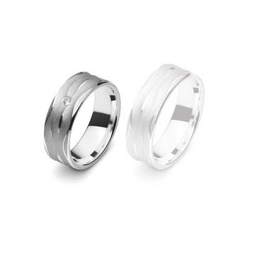 Partnerring Silber 925 Zirkonia