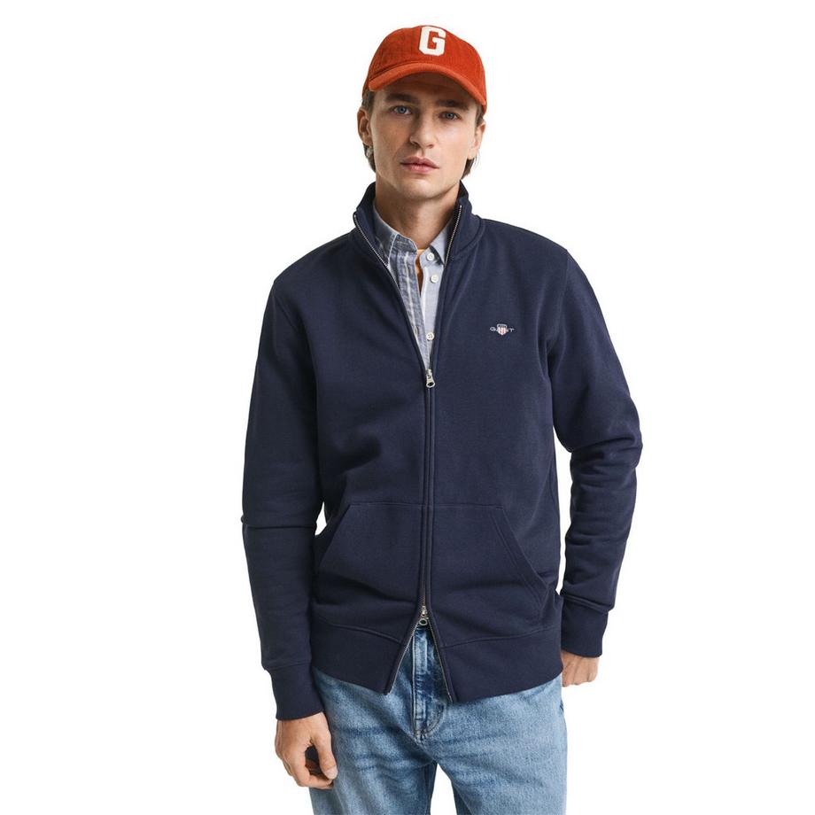GANT Regular Shield Full Zip Sweatjacke  