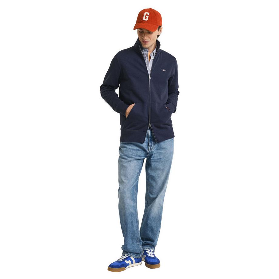 GANT Regular Shield Full Zip Sweatjacke  