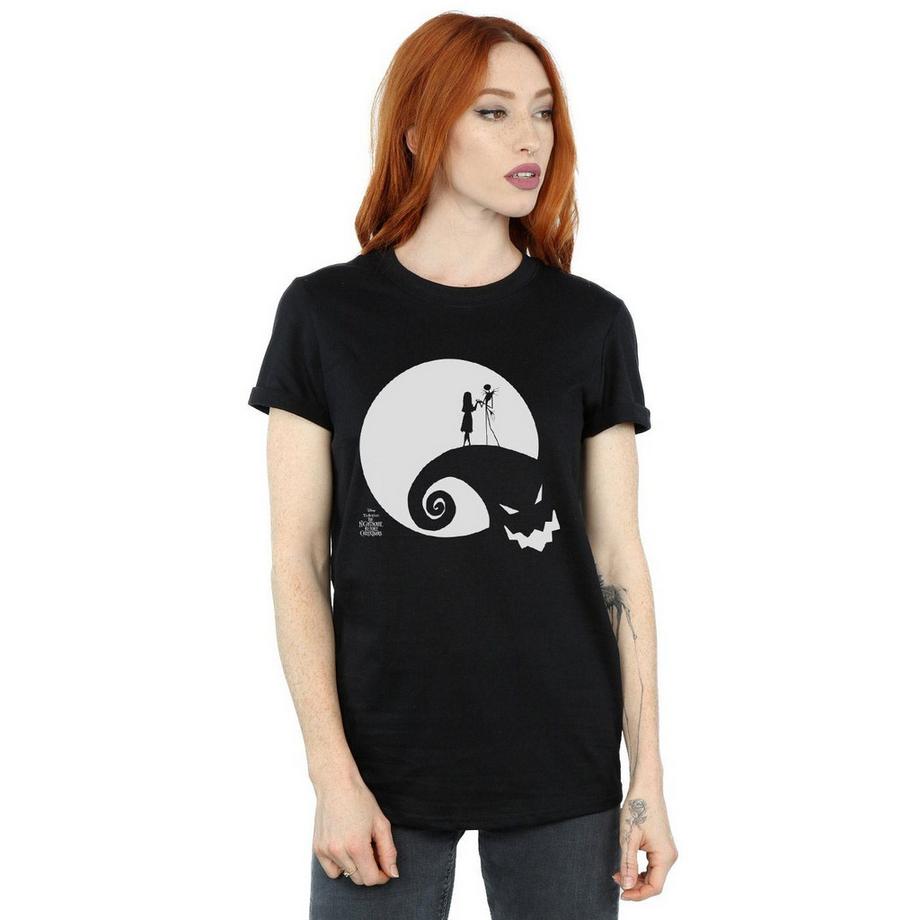 Disney Nightmare Before Christmas Jack e Sally Luna T-Shirt  