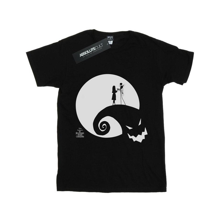 Disney Nightmare Before Christmas Jack e Sally Luna T-Shirt  