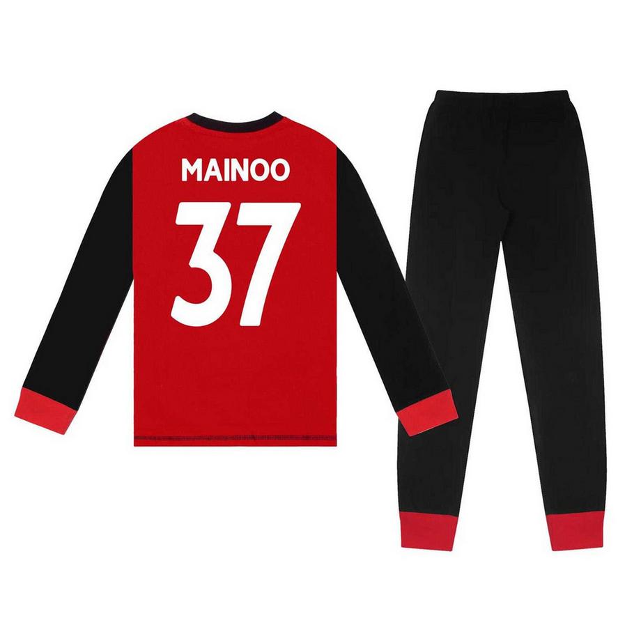 Manchester United  Ensemble De Pyjama Long Kobbie Mainoo 