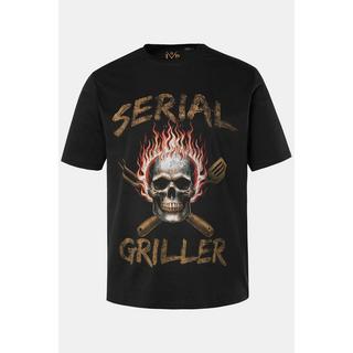 JP1880  T-shirt à manches courtes, motif Serial Griller - jusqu'au 8&nbsp;XL 