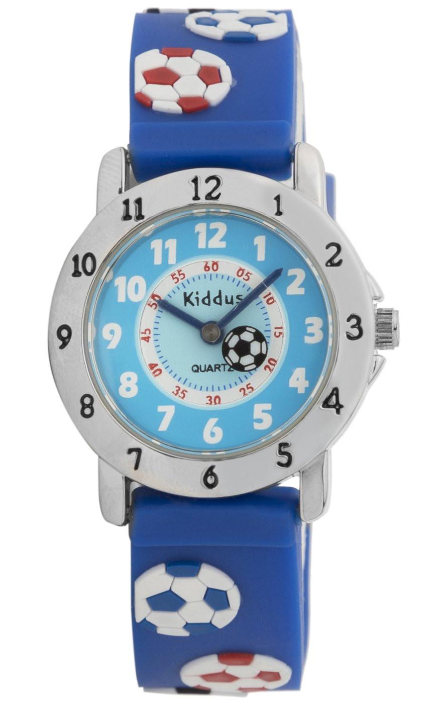 Kiddus  Time Teacher Football II Montre pour enfants 