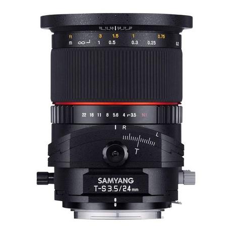 Samyang  Samyang T-S 24 mm f / 3,5 ed en tant que UMC (Sony E-Mount) 