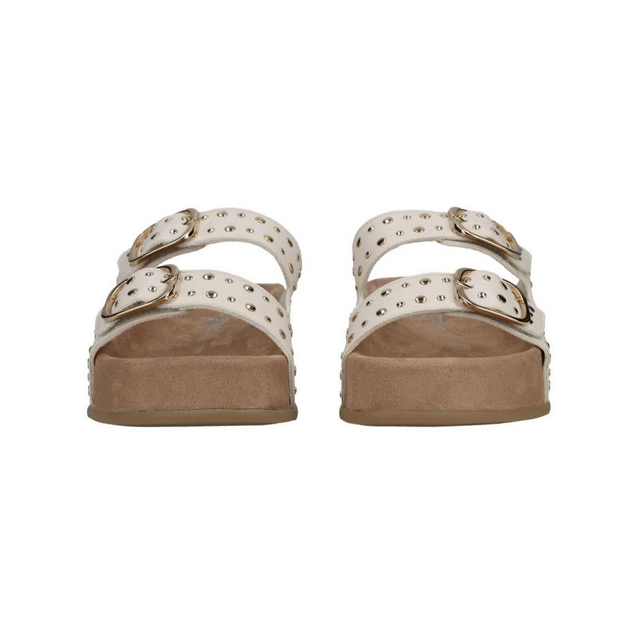 Paul Green Sandales compensées à double bride cloutées  
