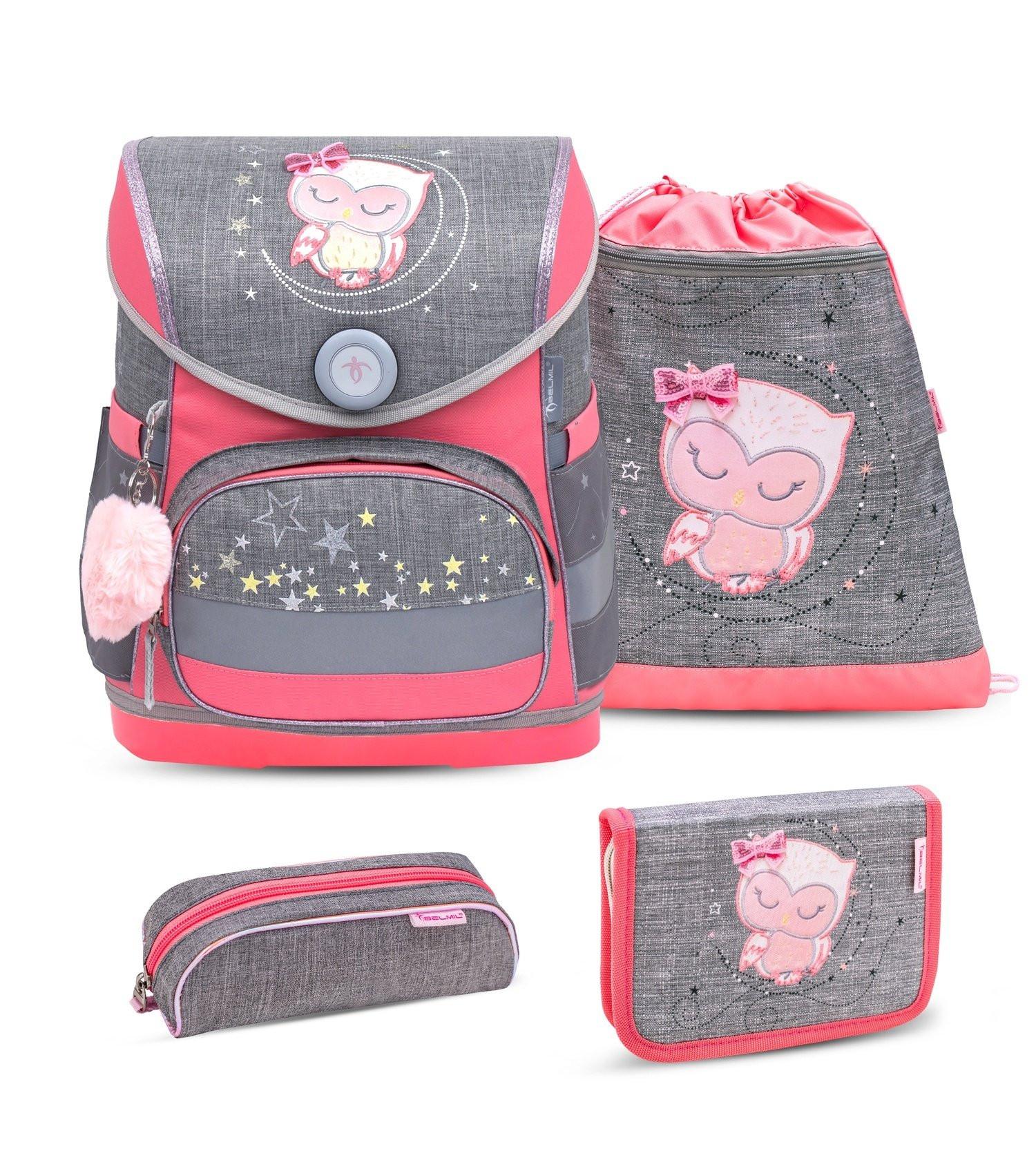 Belmil  COMPACT Schulrucksack-Set Little Owl 