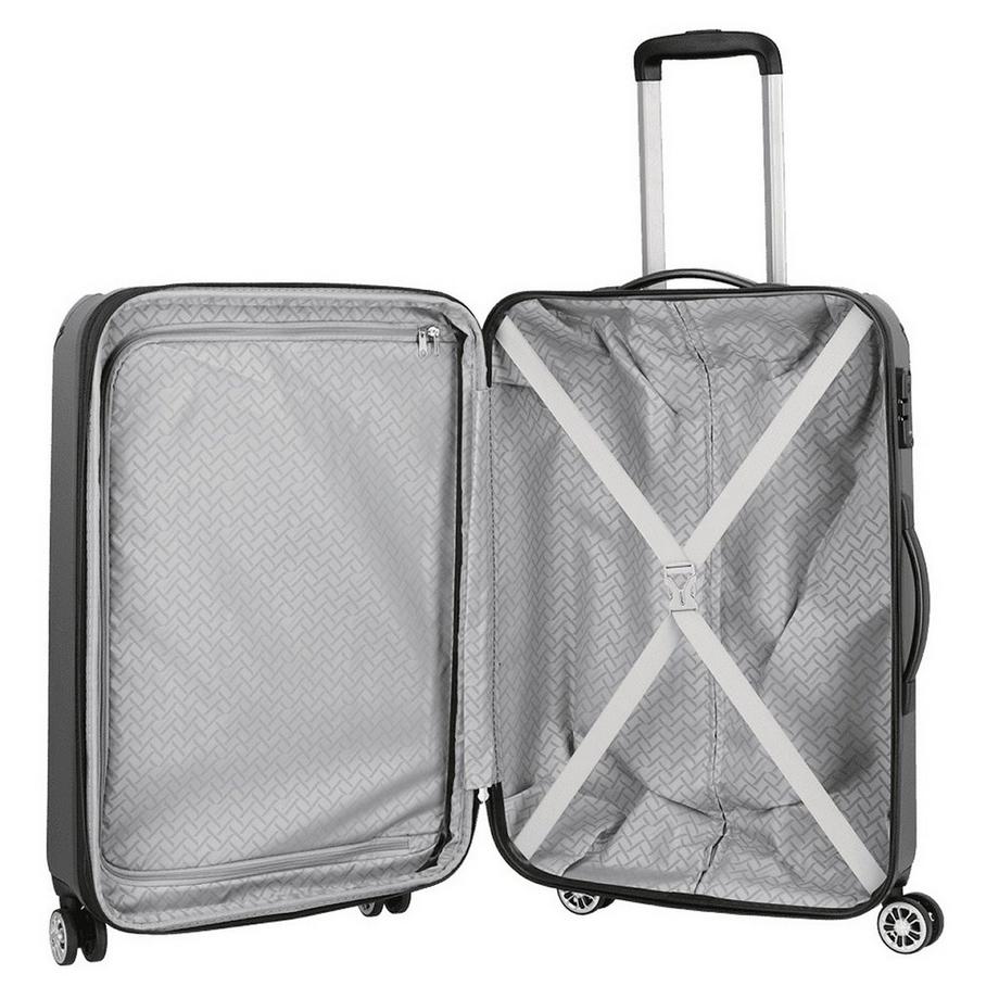 Travelite  City 3-piece trolley set anthracite 
