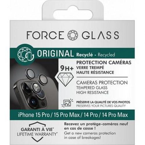 Force Power  Protège-caméra pour iPhone 15 Pro/15 Pro Max/14 Pro/14 Pro Max 