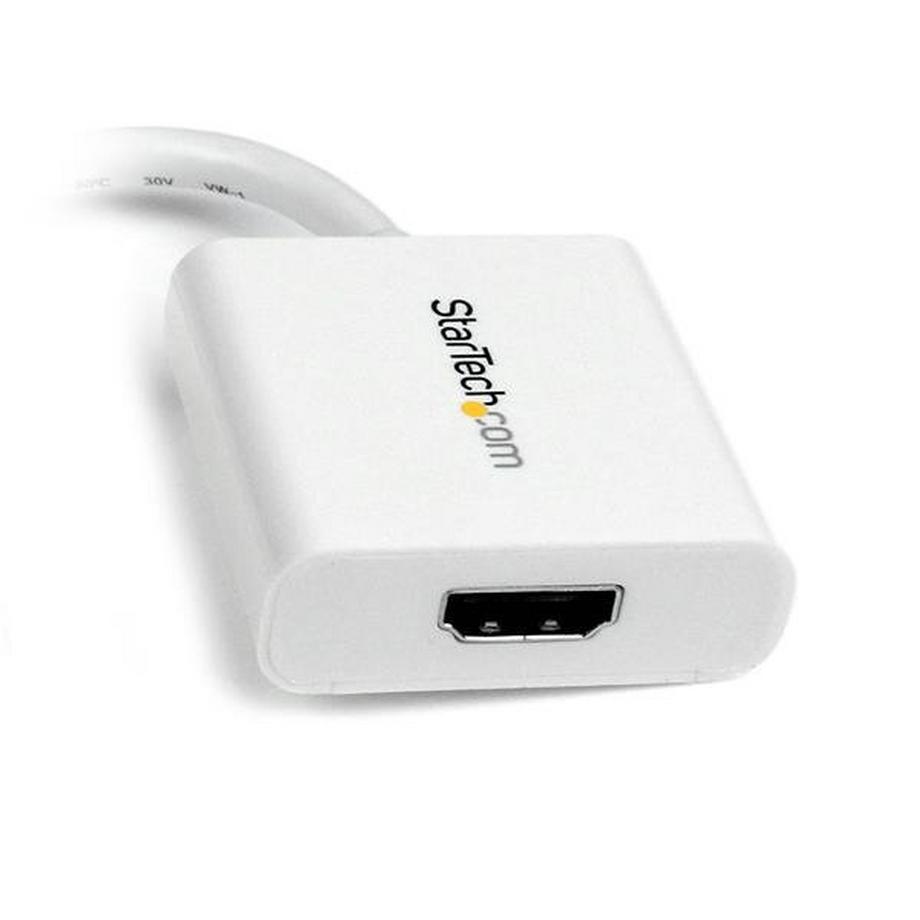 STARTECH.COM  StarTech.com Mini DisplayPort auf HDMI Adapter / Konverter (Stecker/Buchse) - 1920x1200 - Weiß 