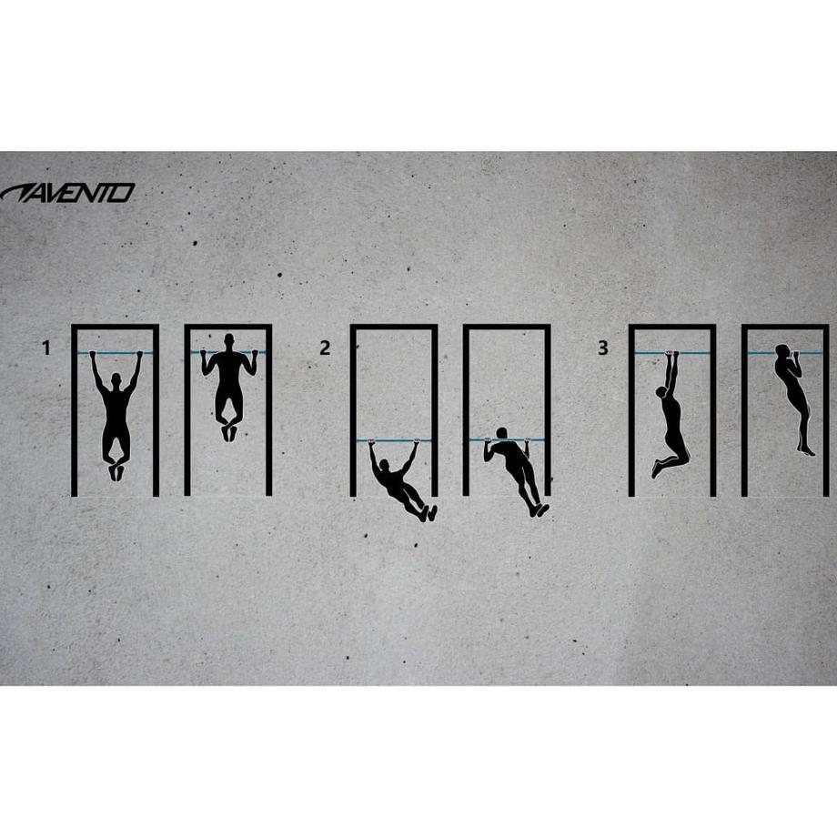 Avento  Klimmzugstange stahl 