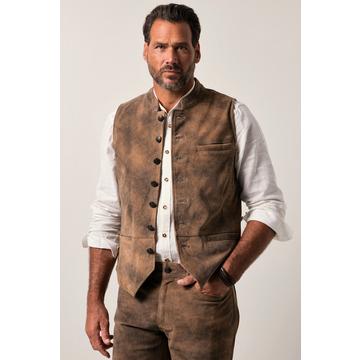 Leder-Weste, Tracht, Rindleder, bis 72