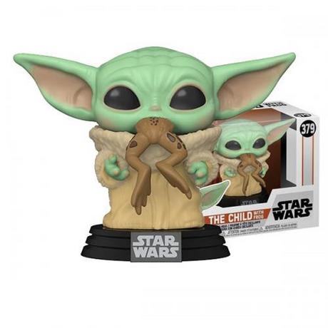 Funko  Funko POP! Star Wars The Mandalorian: Child w/Frog (379) 