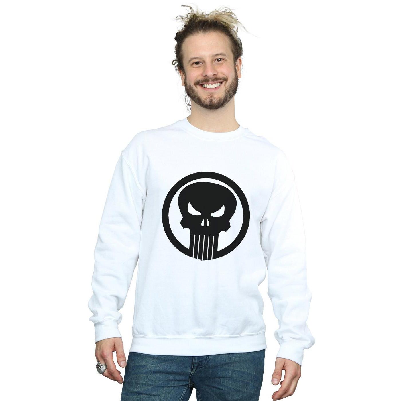 MARVEL  The Punisher Skull Circle Sweatshirt 