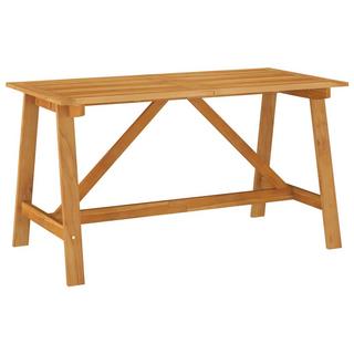 VidaXL Table de salle à manger de jardin bois d'acacia  