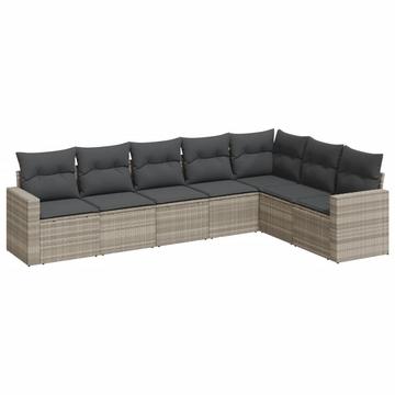 Garten sofagarnitur poly-rattan