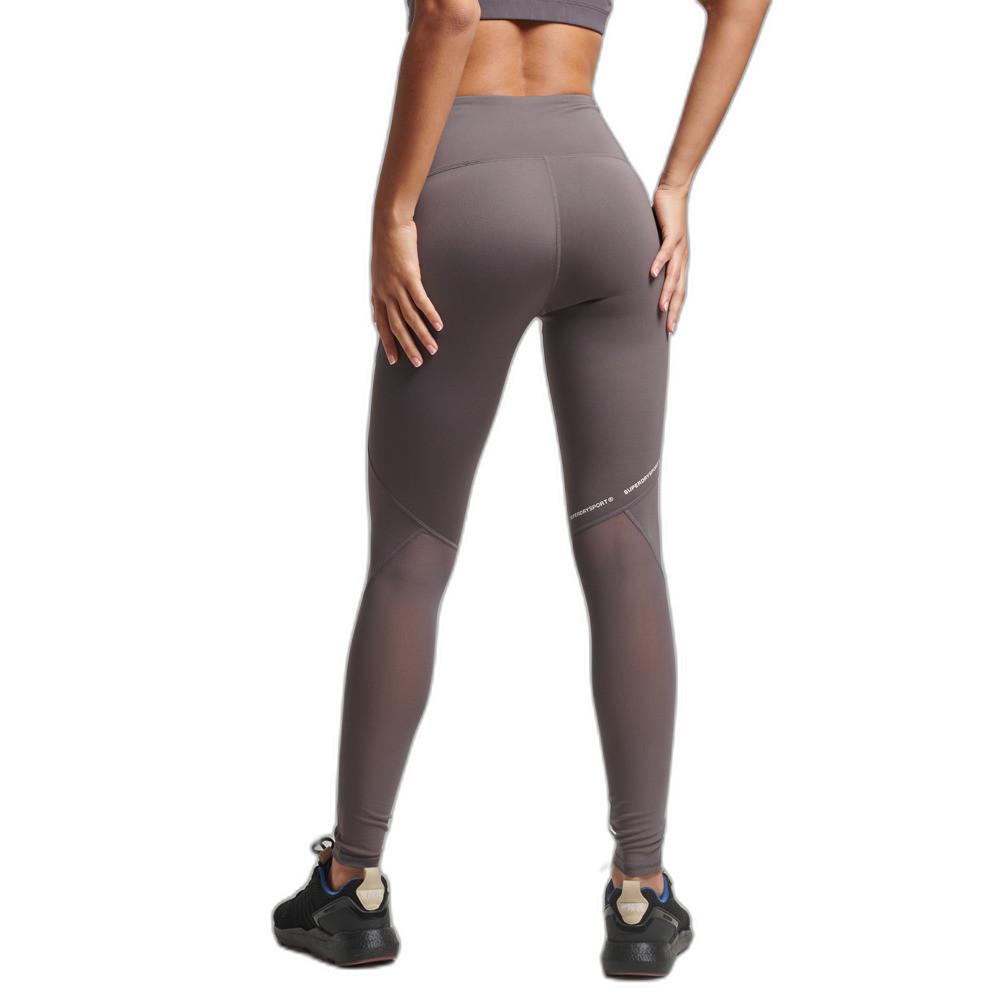 Superdry  Legging tuta lunga a rete da donna Superdry Active 