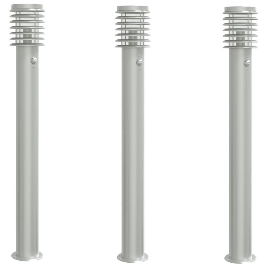 Lampadaire d'extérieur acier inoxydable