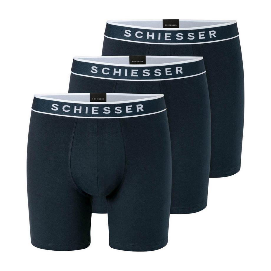 Boxer  Paquet de 3 Conforme à la silhouette-Long Shorts 3P
