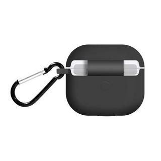 Avizar  Coque AirPods 3 Silicone doux Gris 