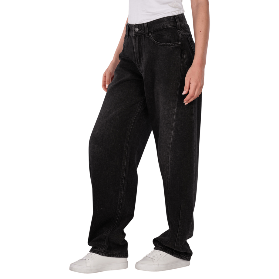 Pepe Jeans London Bow Wide Barrel Fit Jeans  