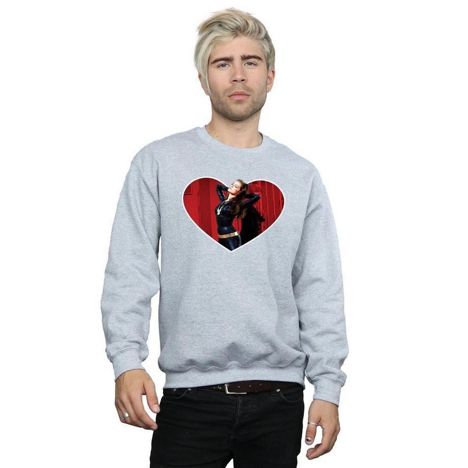 DC COMICS Batman Catwoman Heart Sweatshirt  