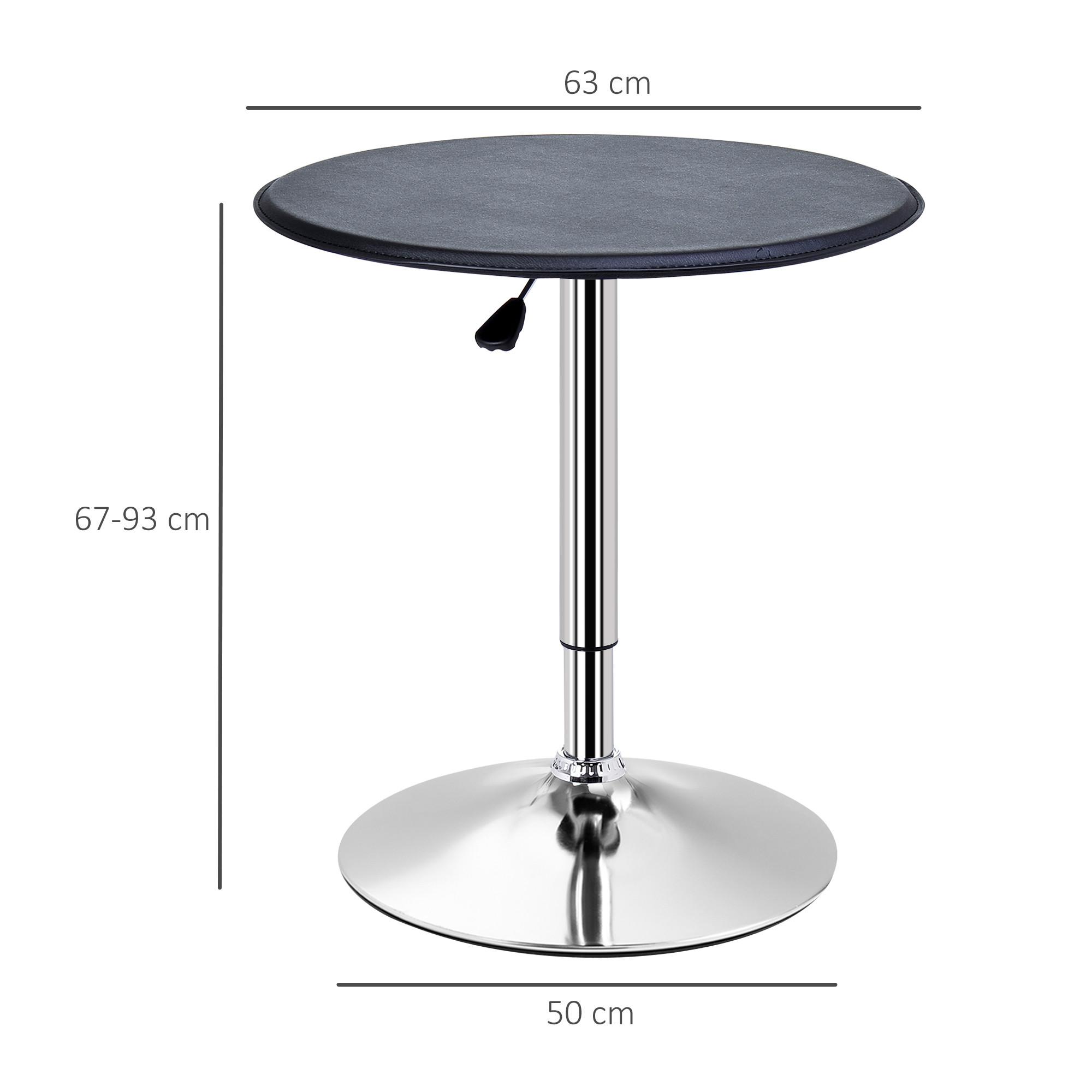 HOMCOM Table de bar  