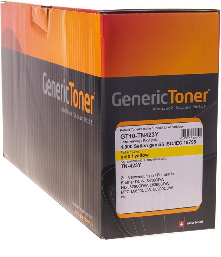 GenericToner  Toner Brother TN-423Y Yellow 