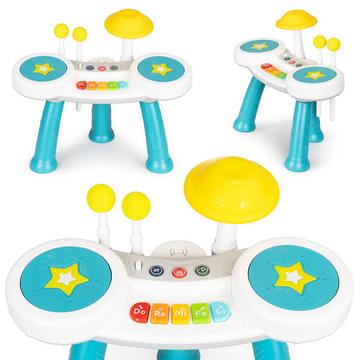 Schlagzeug, Klavier für Kinder, Orgelspielzeug 2in1