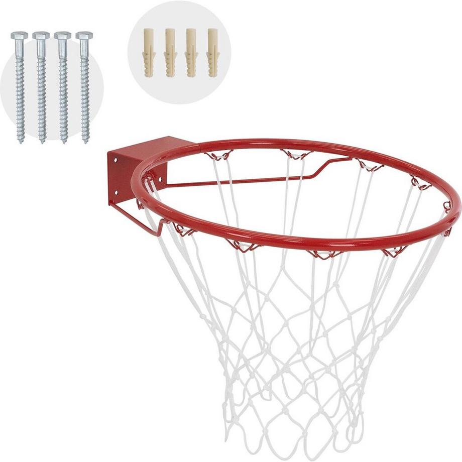 Pure2Improve  Basketballkorb-Ring mit Netz 
