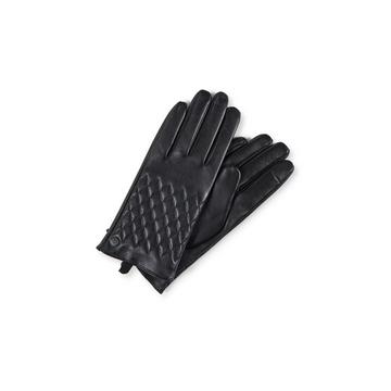 Gants en cuir s, style caro, compatibles avec les écrans tactiles