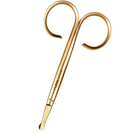 Rubis Nasenhaarschere, Inox, gold  