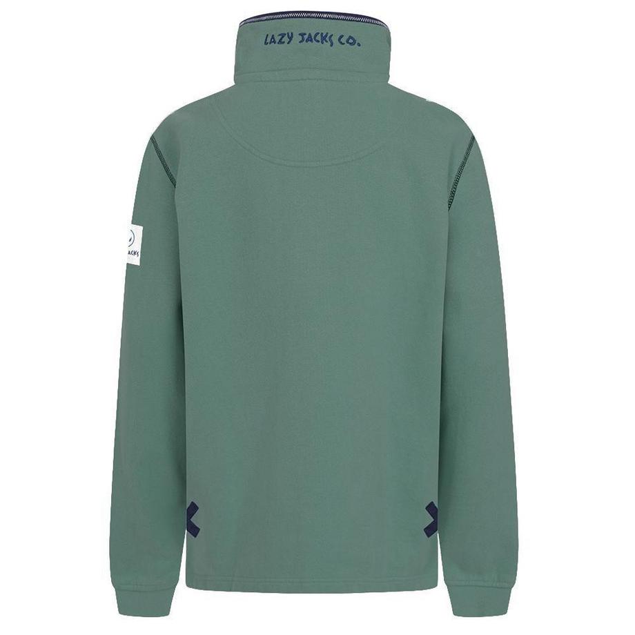 Lazy Jacks  Sweatshirt  , mit kurzem Reißverschluss 