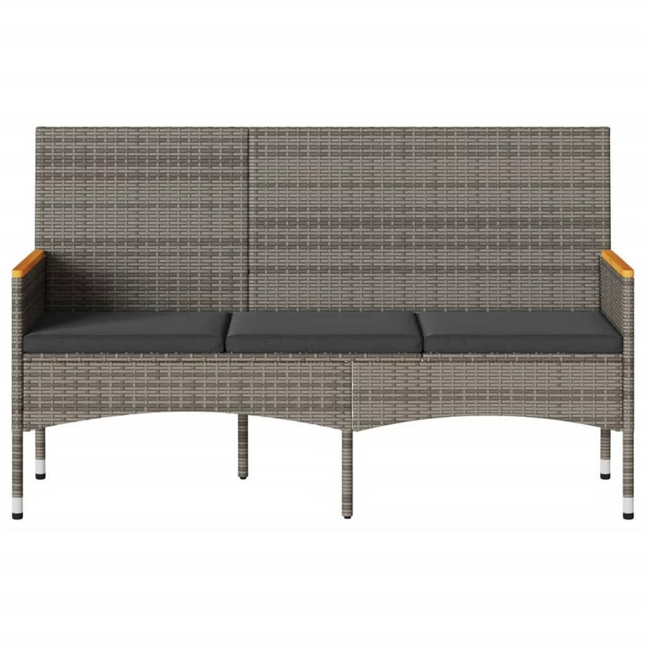 VidaXL Gartenbank poly-rattan  