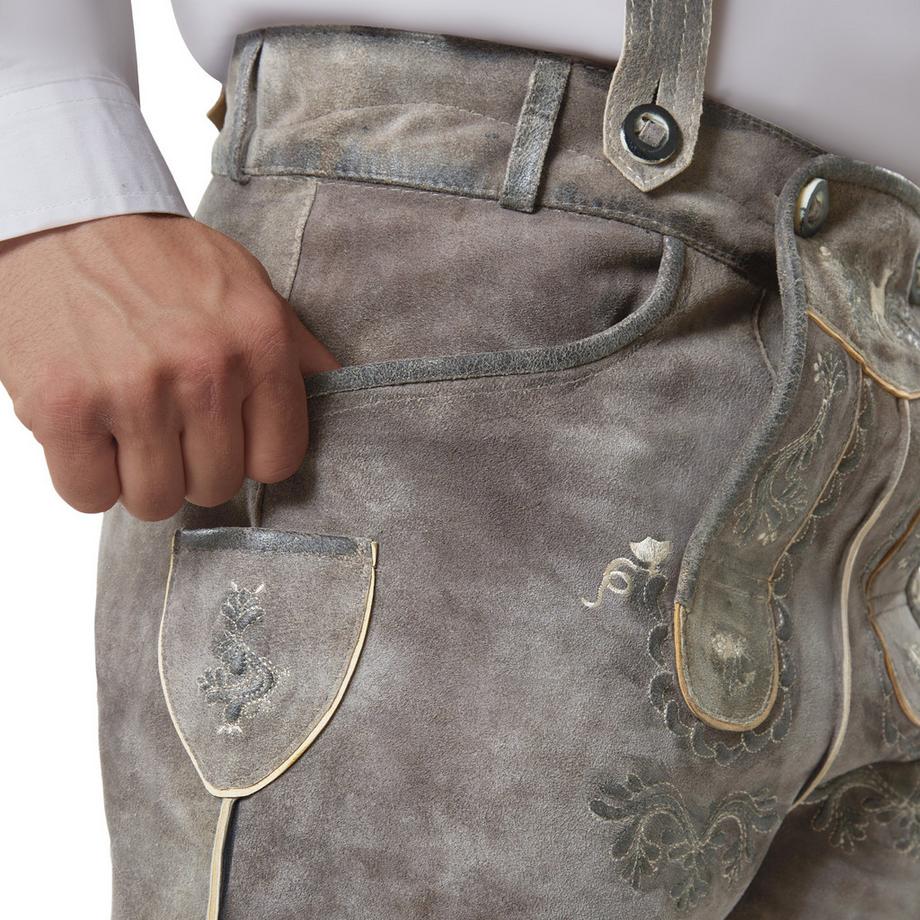 Tectake  Pantaloni in pelle Marlon 