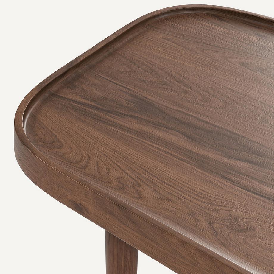 AM.PM Table basse noyer massif  