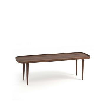 Table basse noyer massif