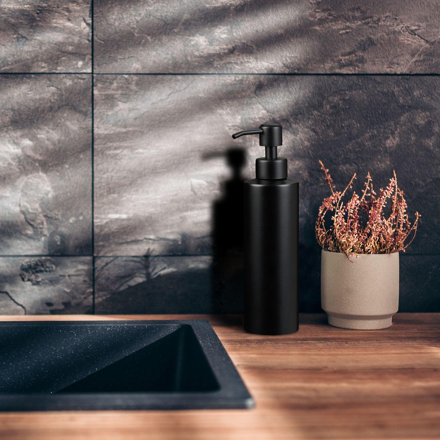 Northix Pompe à savon en acier inoxydable 300 ml  