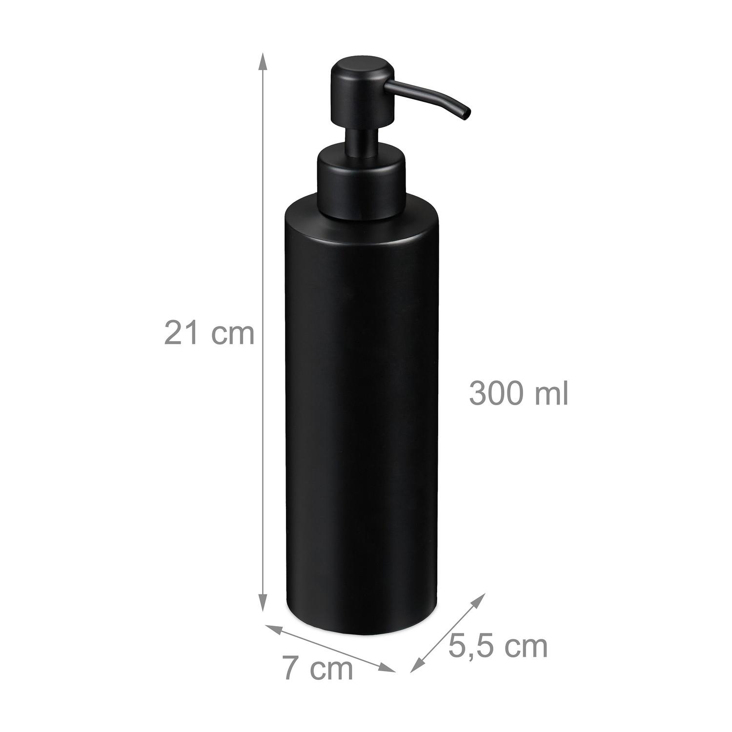 Northix Pompe à savon en acier inoxydable 300 ml  